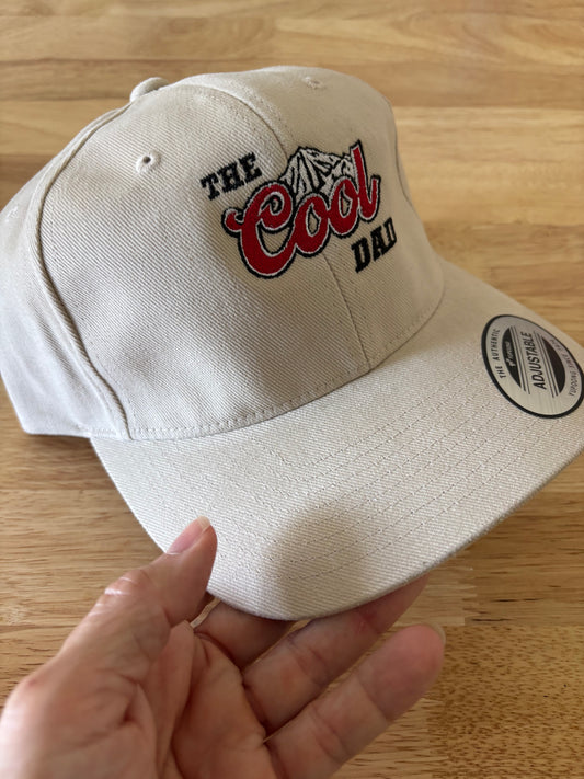 Cool Dad Embroidery Hat | Dad Embroidery Hat | Cool Dad Hat