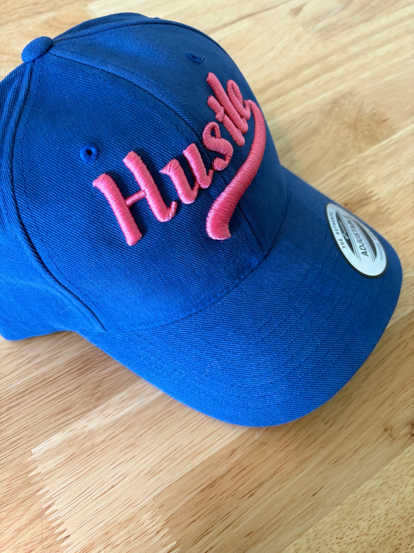 Hustle 3D Hat | 3D Hustle Hat | 3D Puff Hat Hustle