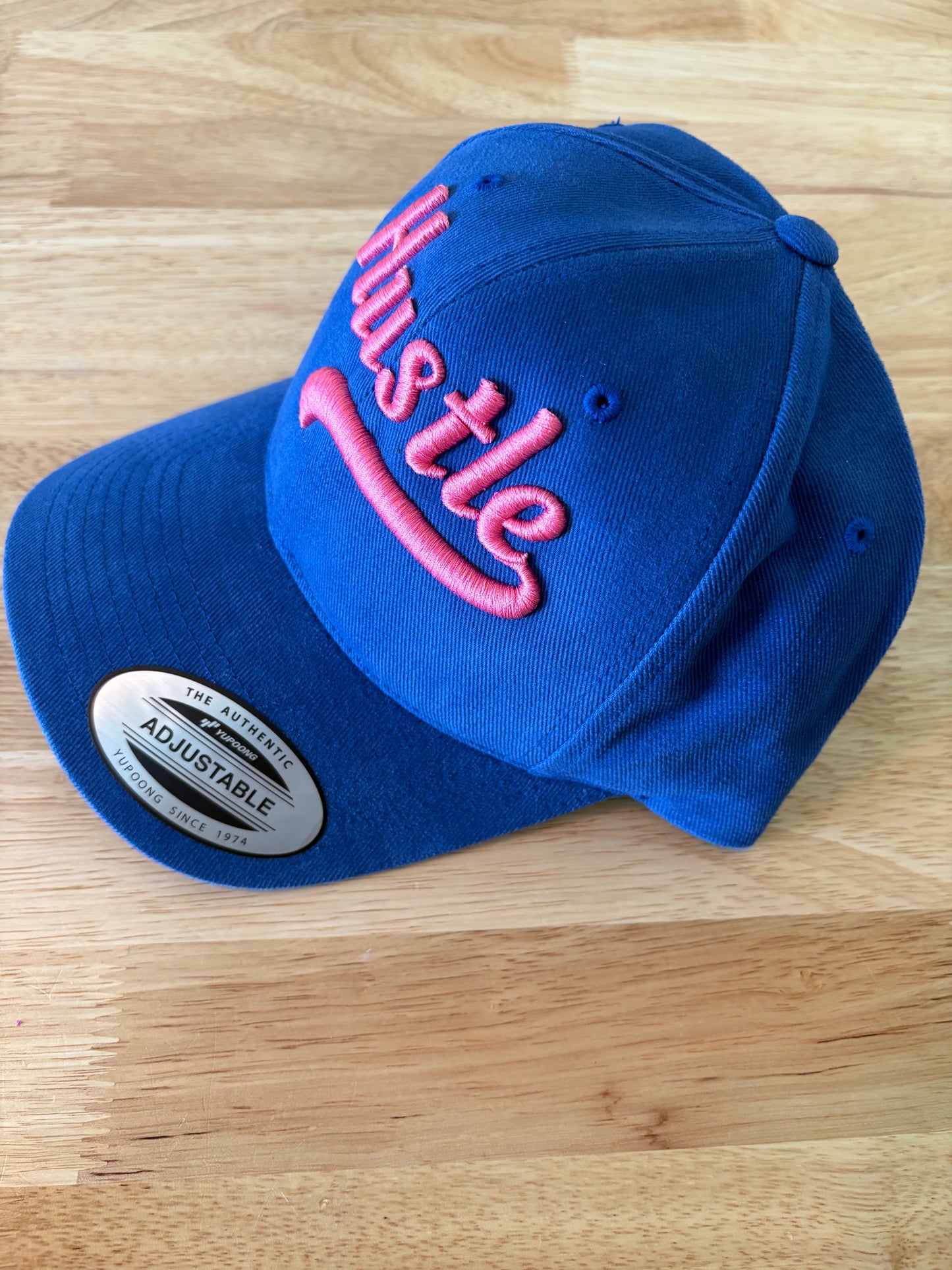 Hustle 3D Hat | 3D Hustle Hat | 3D Puff Hat Hustle