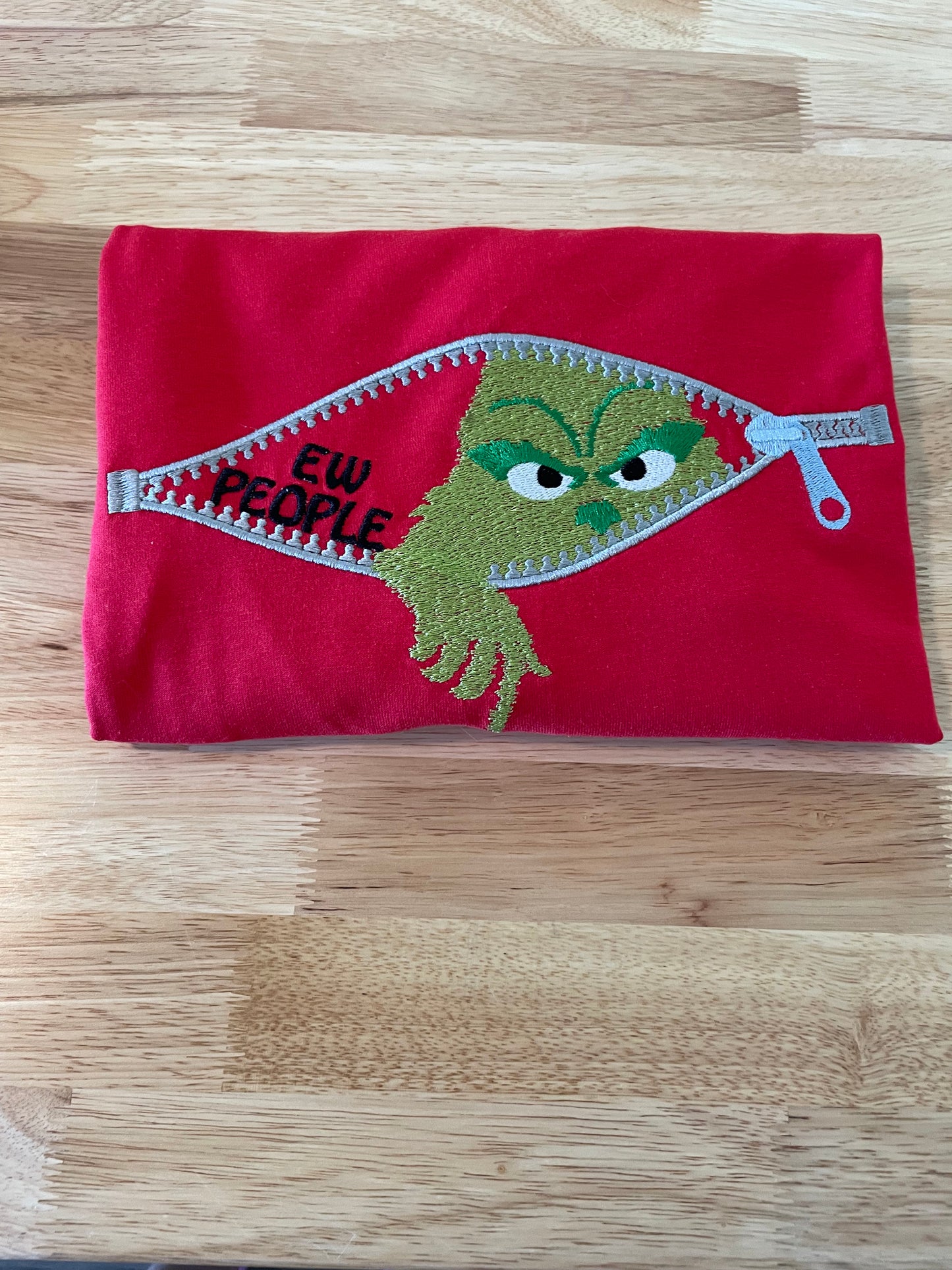 Ew People Embroidery Sweatshirt or Long Sleeve Tshirt