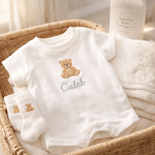 Gentle Care for Little Treasures: How to Wash Embroidered Baby Gifts