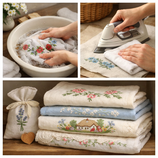 How to Take Care of Your Embroidered Items