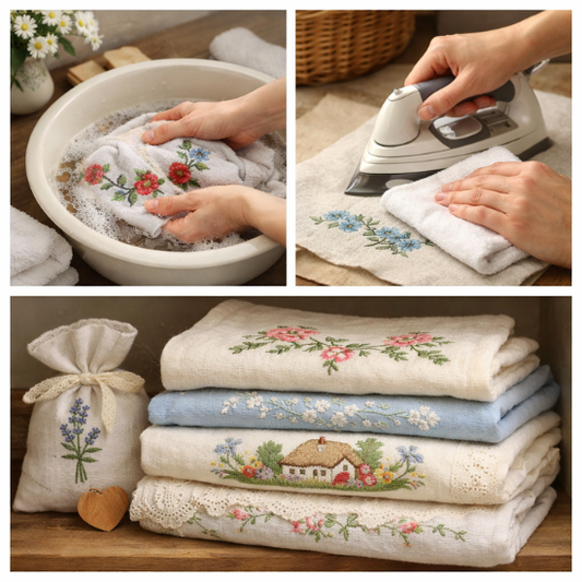 How to Take Care of Your Embroidered Items