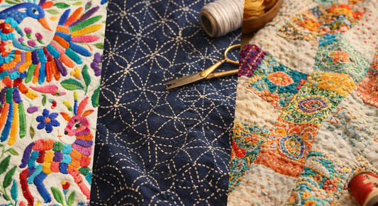 Cultural Significance: Embroidery Styles from Around the World Showcase different embroidery styles and their meanings in various cultures.