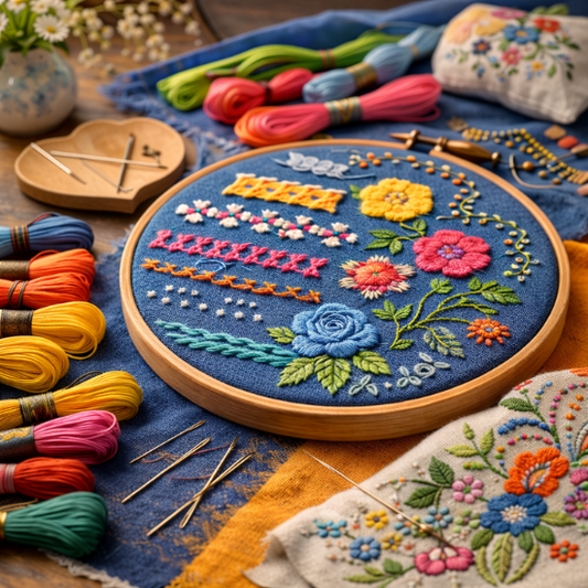 Techniques and Styles: Understanding Different Stitch Types and Exploring Embroidery Styles