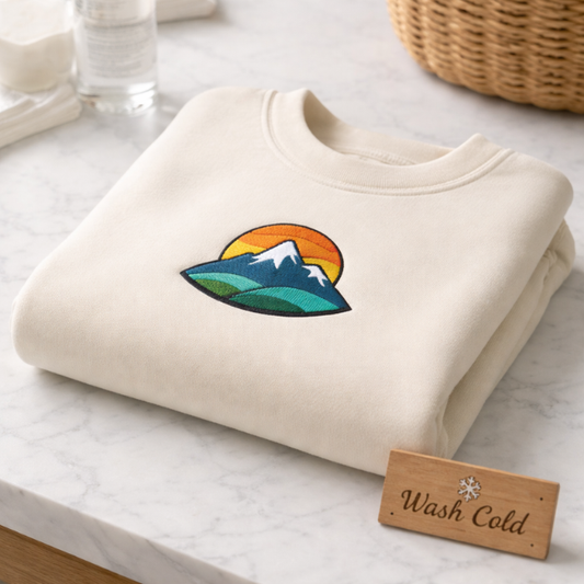 Soft Threads, Long Life: Caring for Embroidered Sweatshirts & Tees