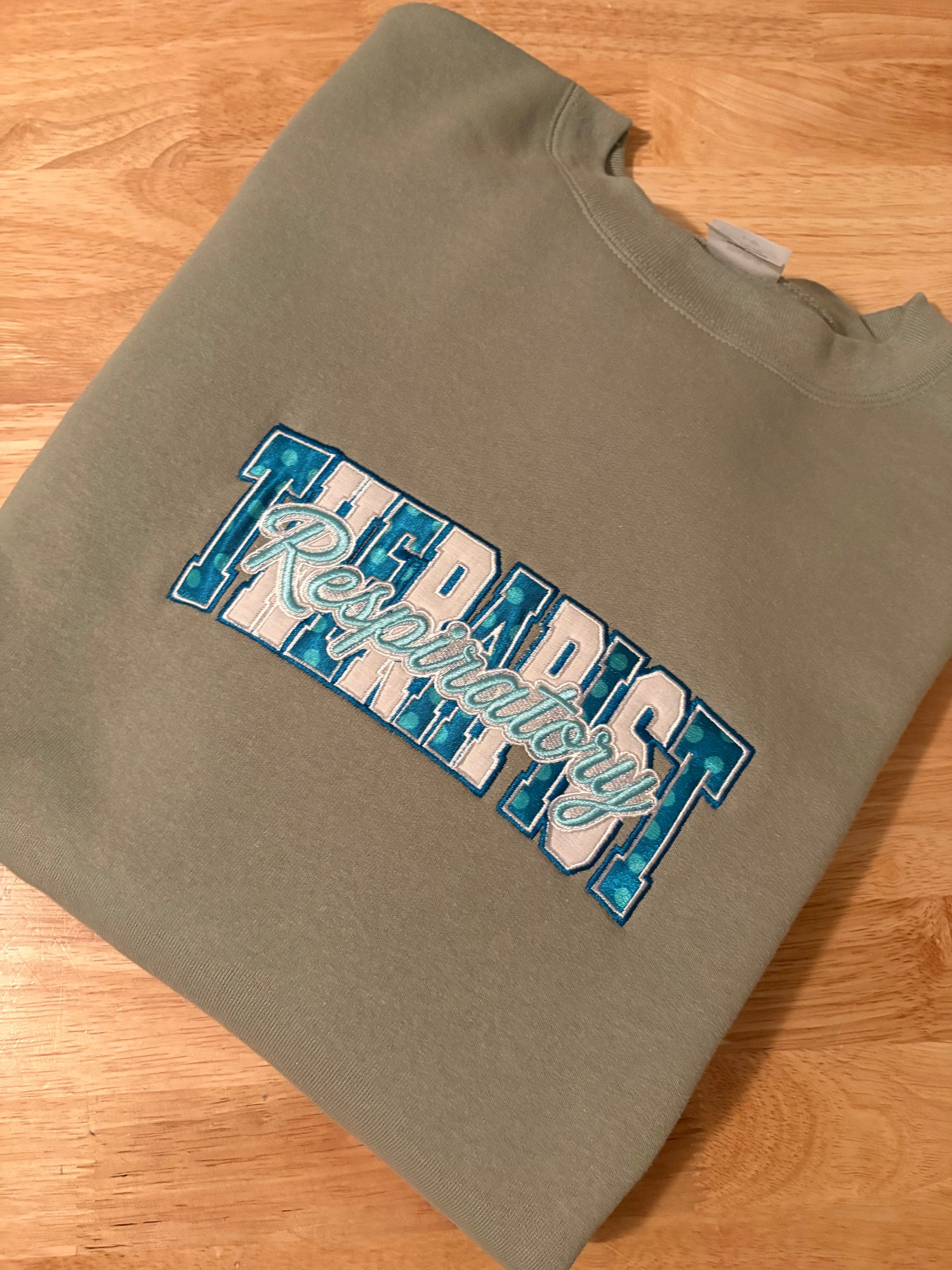 Respiratory Therapist University Applique Sweatshirt