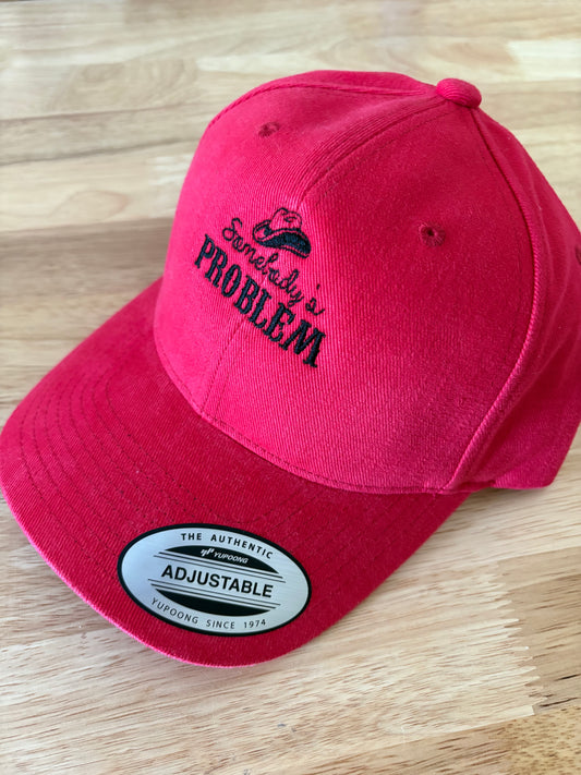Somebody's Problem Embroidery Hat | Adult Humor Embroidery Hat | Somebody's Problem Hat