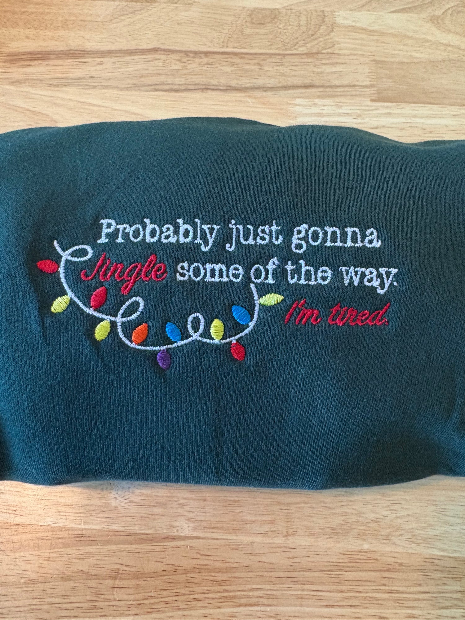 Jingle Some of the Way Holiday Sweatshirt